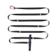 thumbnail image 2 of 300cm Carpa Extensión Cinturón Cuerda de cordón para acampar con ganchos Negro Sharpla Cinturón de extensión de tienda, 2 of 8