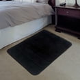 thumbnail image 4 of Cojín de suelo de rápida absorción, lavable a máquina para salón, cocina y ducha. Negro 40x60cm, 4 of 9
