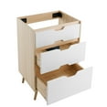 thumbnail image 3 of Brusque 24 Bathroom Vanity in White Oak -Cabinet Only (SM-BV350), 3 of 4