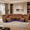 Tan, variant on Gewnee 5-Seat Power Reclining Sectional Sofa with PU Upholstery, Bluetooth, Cup Holders & USB for Living Room, Black