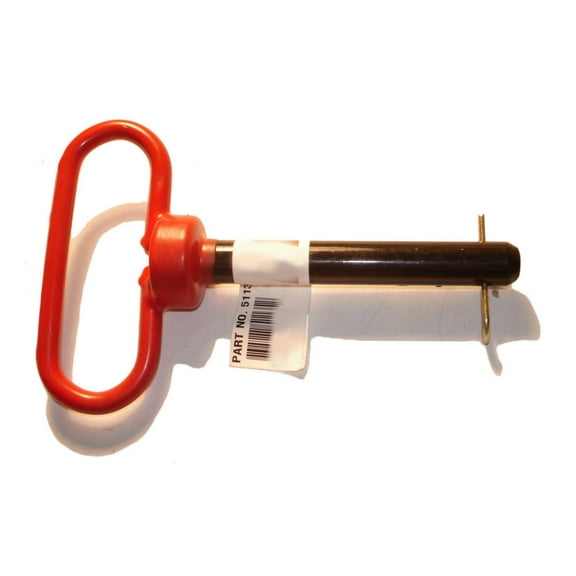 5/8" x 4" Grade 5 Steel Red Headed Hitch Pins (1 pcs.)