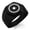 Black, variant on Stainless Steel Solar System Planetary Sun Engraved Hexagon Crest Flat Top Biker Style Polished Ring