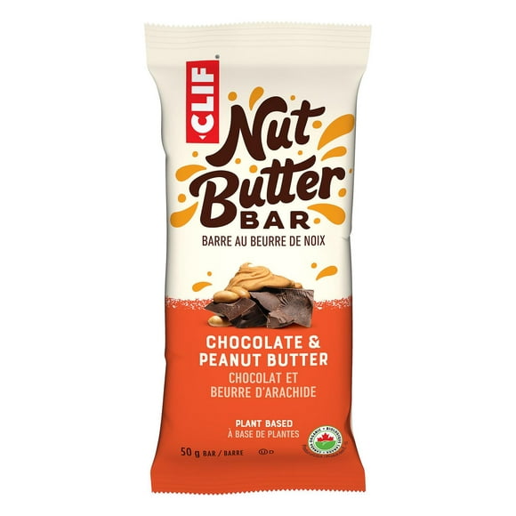 CLIF Bar Chocolate & Peanut Butter Nut Butter Bar, 50g Bar