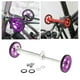 thumbnail image 4 of Varilla de extensión de bicicleta plegable para transporte de Plata violeta Sharpla Ruedas fáciles de bicicleta, 4 of 8