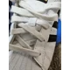 thumbnail image 4 of Ad-id-as, UNISEX WHITE/BLK LEATHER SUPERSTAR J SHOES, SZ MEN 5.5 WOMEN 7, 4 of 6