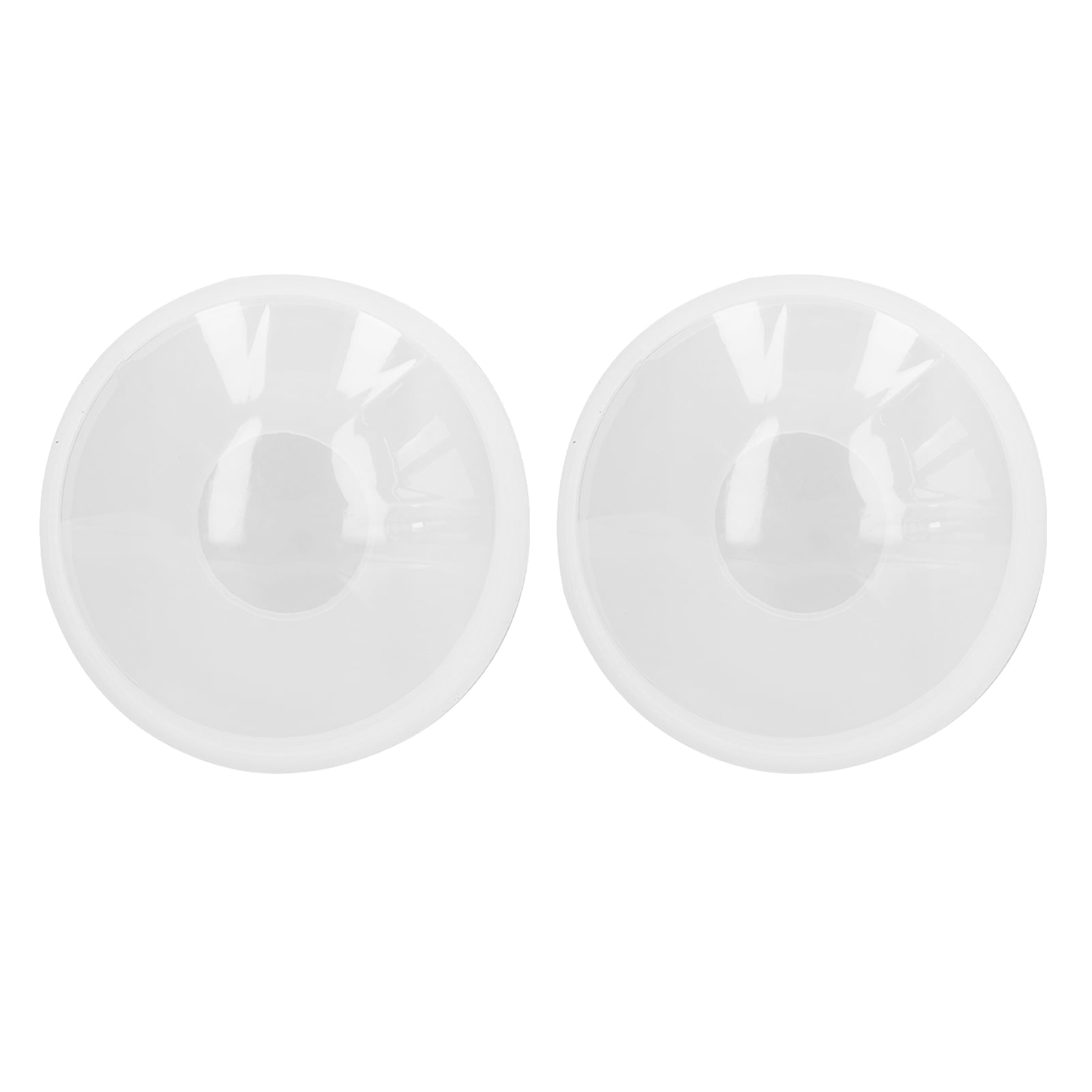 Falleo Clearance 2 Pcs Breast Milk Collector Wearable Reusable Food Grade Silicone Nursing Cups Good Ventilation Breast Shell