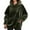 Army Green, variant on Diufon Hoodies for Women Cute Hoodies Sweatshirts Long Sleeve Pullover Tops Loose Velvet Sweatshir with Pockets