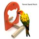 thumbnail image 1 of Juguetes Para Pájaros, Percha De Madera Para Loros De Material Acrílico, Marco De Espejo De Juguete Para Pájaros Para Soporte Para Loros ANGGREK Otros, 1 of 8