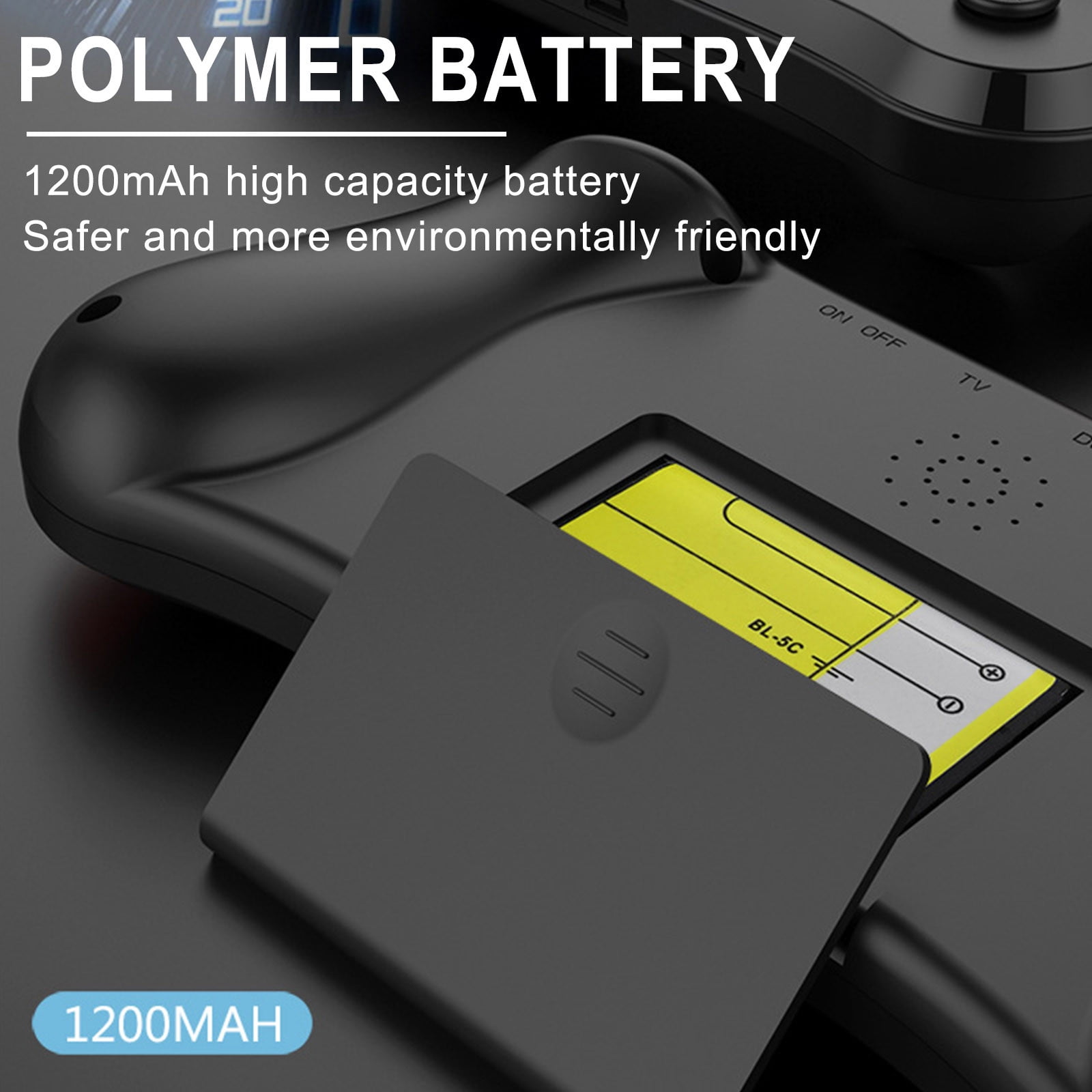 Consola de juegos portátil con 500 juegos clásicos de FC, batería recargable de 1200 mAh, compatible con conexión a TV y reproductores, ideal para niños.