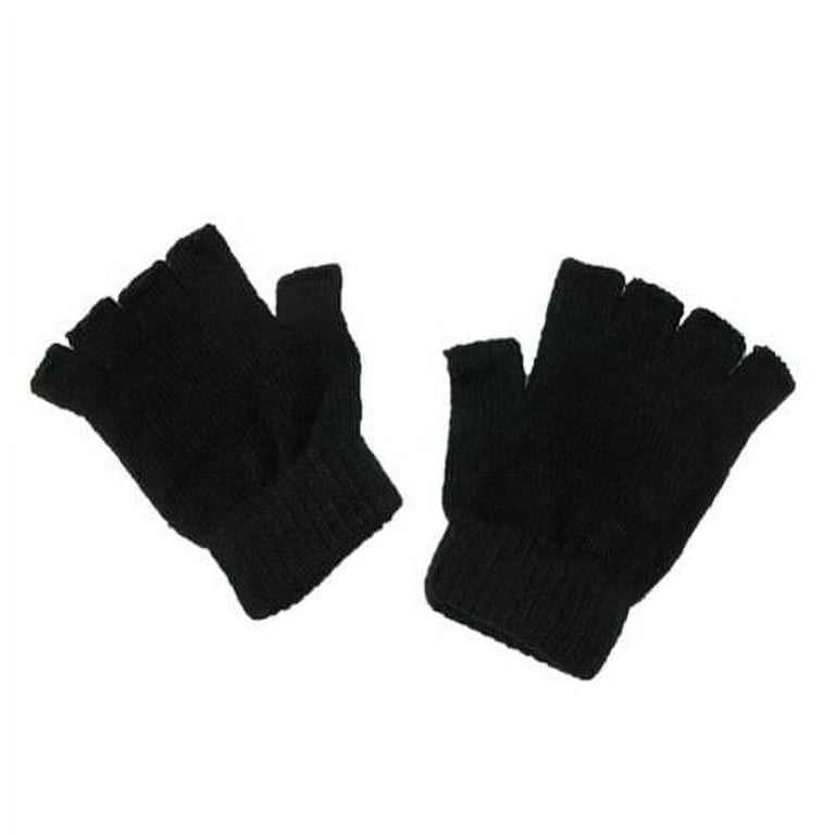 CTM Magic Stretch Fingerless Winter Gloves