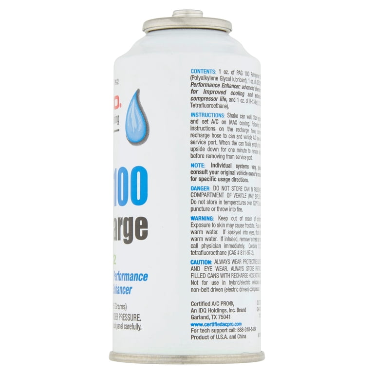 AC Compressor Lubricant With Dye HCPRO PAG 100 UV Dye A/C Compressor ...