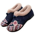 thumbnail image 6 of Dpityserensio Flats Shoes for Women Winter Shoes With Velvet Embroidery Ethnic Style Shoes Flat Shoes, 6 of 6