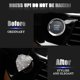 thumbnail image 3 of TOMALL Bling - Cubierta para botón de arranque de motor de coche, diseño de diamante interior de cristal, botón de arranque, pegatina de anillo, accesorios brillantes, botón de encendido con forma de, 3 of 5