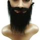 thumbnail image 5 of Qarigey Barba falsa hecha de felpa para fiesta temática - Simulación de barba real Bigotes de barbas falsas antideslizantes kits de barba, 5 of 6