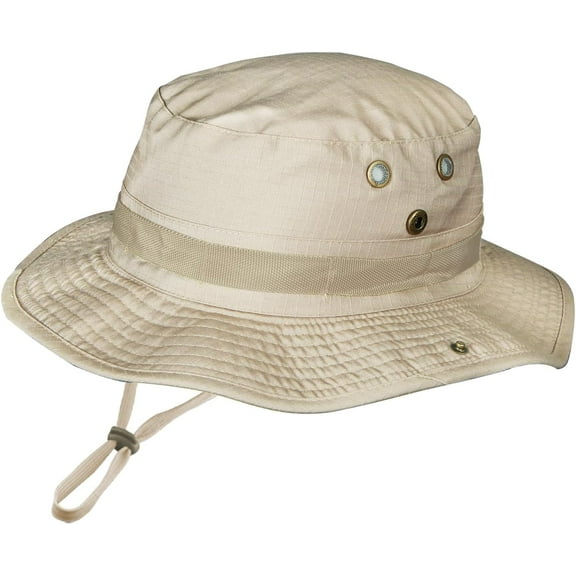 Camo Boonie Hat for Men Women, Military Tactical Wide Brim Bucket Hats, UPF50  Jungle Sun Hats for Fishing Hunting Safari