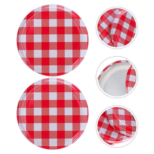 unbranded 10Ud Tapas Para Frascos Con Ideal Para Conservas Y Almacenaje De