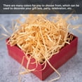 thumbnail image 4 of Crinkle Paper Raffia Shreds Colorful Boxes Sufficient Filling Material DIY Packaging Confetti Wedding Party Greeting Tissue Accessories Khaki, 4 of 6