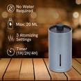 thumbnail image 3 of BlueHills Waterless Cordless Car Essential Oil Diffuser - J02 Silver Gray, 3 of 8
