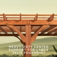 thumbnail image 6 of Backyard Discovery Beaumont 24'x12' Cedar Wood Patio Pergola Kit, Trellis Roof, PowerPort, 6 of 12