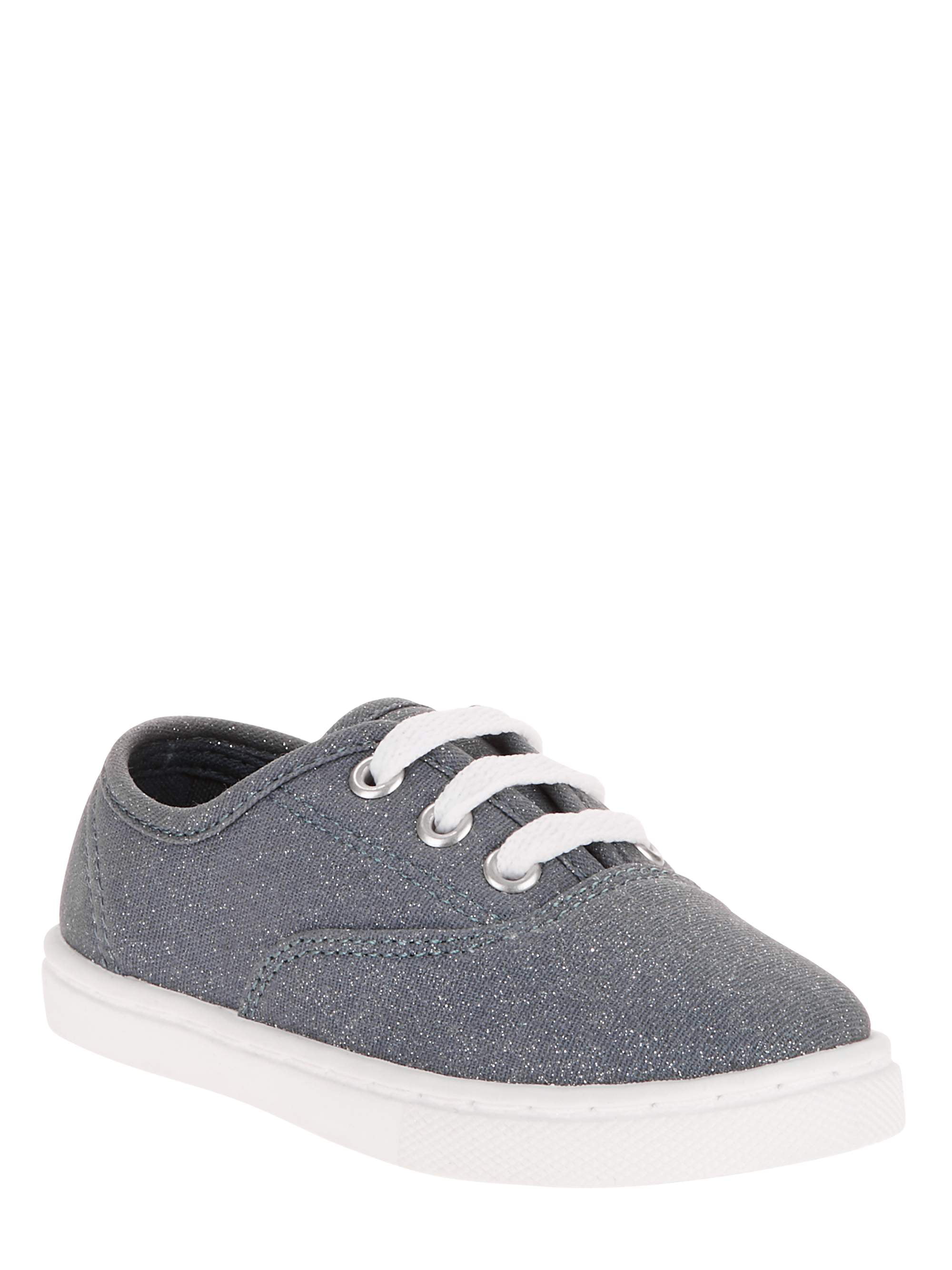 Toddler Girls' Lace-Up Canvas Shoe 