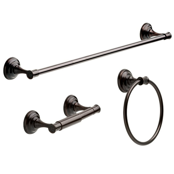 Better Homes & Garden Classic, Towel Bar, Toilet Paper Holder, Towel