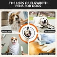 thumbnail image 7 of Dog Cone Collar Adjustable After Surgery, Comfortable Pet Recovery Collar & Cone for Large Medium Small Dogs, Elizabethan Dog Neck Collar Plastic Practical, 7 of 7