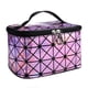 thumbnail image 2 of Bolsa de maquillaje láser 3D, bolsa de almacenamiento de viaje, bolsa de aseo impermeable de gran capacidad, 2 of 4