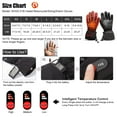 thumbnail image 4 of SNOW DEER Heated Gloves for Men Women, Rechargeable Electric Heated Gloves ,Heated Skiing Gloves and Snowboarding Gloves, 4 of 9