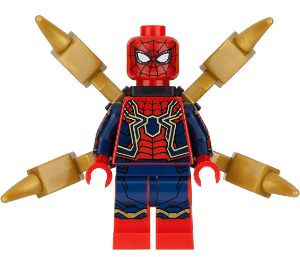 Lego Iron Spider-Man 76108 Avengers Infinity War Super Heroes Minifigure 