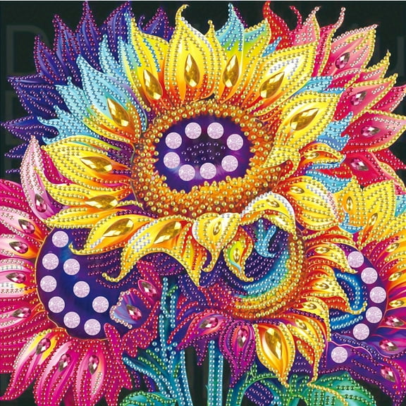 Brilliant Sunflowers Diamond Art Painting Kit
