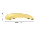 thumbnail image 2 of Unique Bargains 4 Pcs Makeup Spatula Mini Spoon Eye Cream Massage Sticks Beauty Scoop Moon Shape 2.13"x0.51" Gold Tone, 2 of 7