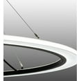 thumbnail image 4 of Meyda 148857 60 in. Anillo Dimmable LED Pendant, Solar Black & White Acrylic, 4 of 7