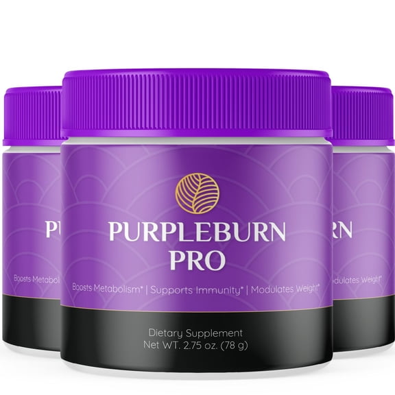 Purpleburn Pro Advanced Formula Powder Supporting Energy and Healthy Lifestyle Purple Burn Pro 90 Servings