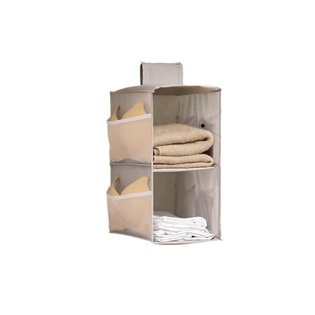 

2/3/4 Layer Tidy Hanger Bra Hanging Wardrobe Storage Organiser Shelf Clothes Bag