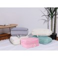 thumbnail image 6 of REGALWOVEN 1 Pack Foldable Clothes Storage, Storage Bags, Moving Bags for Organizing Bedroom, Clothing, Storage Containers with Handles Pink 15.5*12*7in, 6 of 7