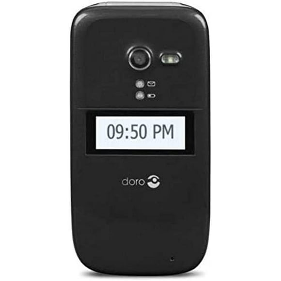Refurbished Doro 626 GSM Unlocked Black Flip phone