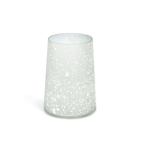 Park Hill Collection Halcyon Frosted Glass Vase, Small