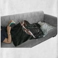 thumbnail image 6 of Cars Soft Flannel Fleece Throw Blanket, Automotive Industry Theme Powerful Engine Fast Technology Prestige Performance, Cozy Plush for Indoor and Outdoor Use, 50" x 70", Red Black White, by Ambesonne, 6 of 6