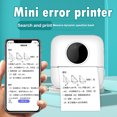 thumbnail image 2 of CAROOTU Portable Thermal Printer Mini Print Photo Pocket Thermal Label Printer Wireless, 2 of 7