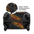 thumbnail image 4 of Lsque Vintage Starry Sky Labrador Printed Luggage Cover, Travel Luggage Protector,Scratch and Dirt Resistant, Fits 18-32 Inch Luggage - X-Large, 4 of 9