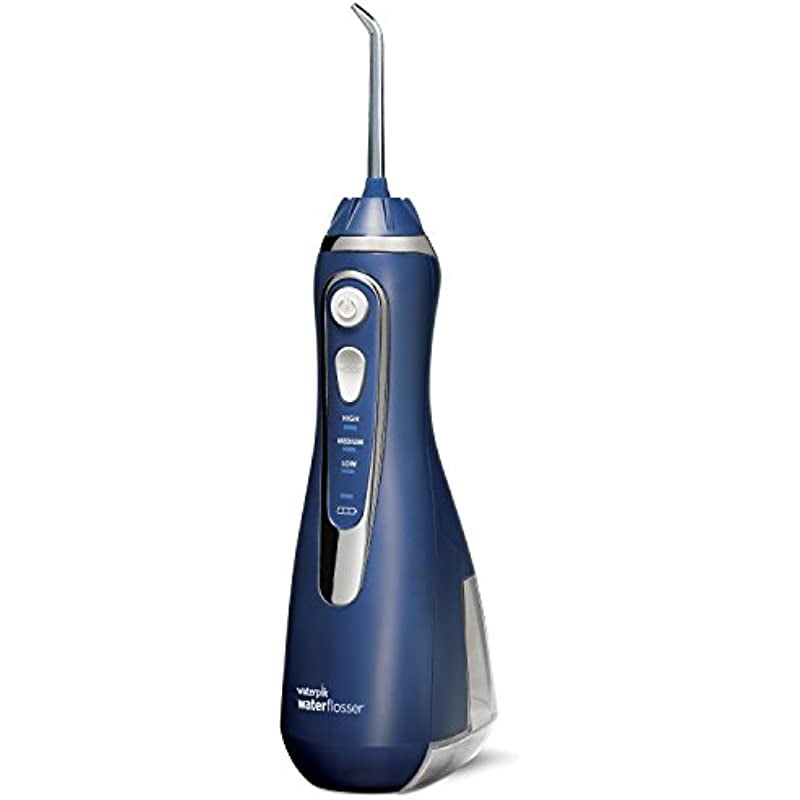 Waterpik Cordless Advanced Water Flosser For Teeth, Gums, Braces, Dental Care With Travel Bag and 4 Tips, ADA Accepted, Rechargeable, Portable, and