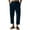 Navy, variant on lmcalzta Linen Pants for Men Casual Lightweight Drawstring Plus Size Beach Summer Lounge Pants with Pockets,Xs-4XL