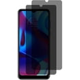 thumbnail image 1 of ccwmincc for Motorola Moto G Pure Anti-spy Screen Protector - Privacy Screen Temered Glass, [2Pack] Easy Installation Anti-Scratch Privacy Protective Glass Screen Protector for Moto G Pure 2021, 1 of 1
