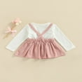 thumbnail image 4 of MesaSe Robe de Pâques pour Bébé Fille avec Oreilles Cartoon Bunny, Décoration Plissée, Robe de Fête Princesse Assortie, Rose, 3-4 Ans, 4 of 5