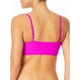 thumbnail image 4 of No Boundaries Junior's Bunny Tie Longline Bikini Top Swimsuit, 4 of 4