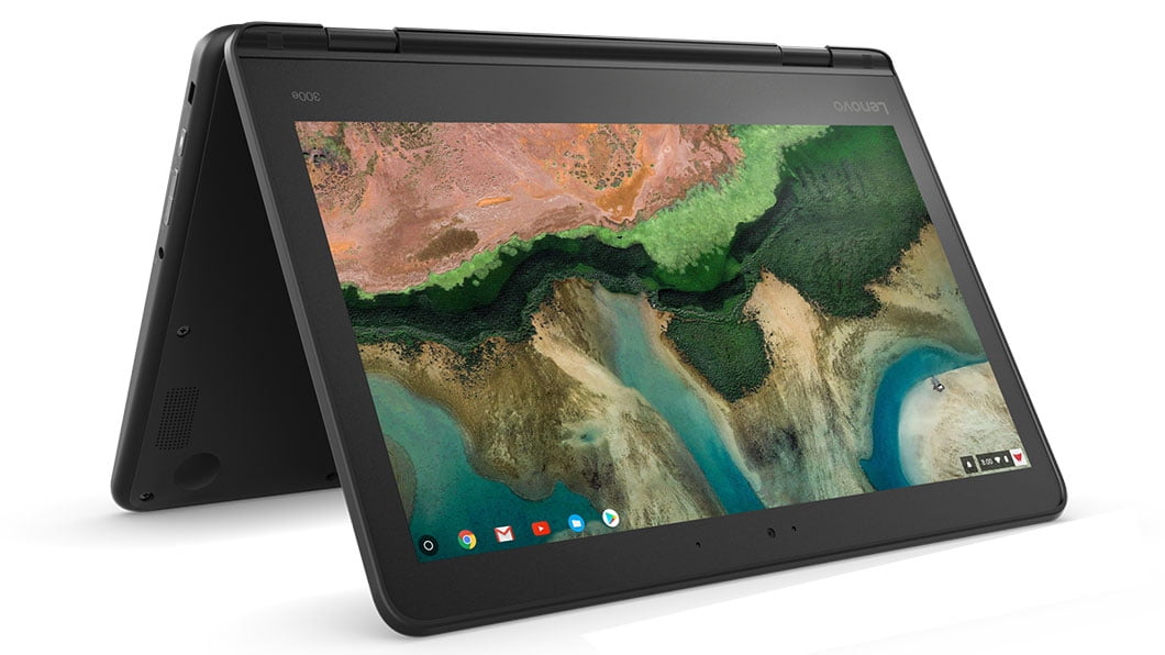 Restored Lenovo 2-in-1 Chromebook 300E First Gen - 11.6" Mediatek MT8173C 4GB RAM 32GB Storage (Refurbished)