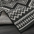 thumbnail image 4 of Beverly Rug Outdoor Area Rugs, Waterproof Patio Porch Garden Black and White, 9'x12', 4 of 8