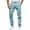 Light Blue, variant on Mens Chinos Slim Fit Stretch Lightweight Quick Dry Flat Front Skinny Golf Dress Pants with Button and Zipper Big and Tall Size S-3XL Yellow