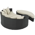 thumbnail image 2 of Hawthorne Collection Patio Daybed in Antique Canvas Beige, 2 of 4