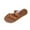 Brown, variant on LOVZFMLL Flat Sandals for Women Toe Loop Soft Sole Beach Slippers Summer Casual Outdoor Comfort Walking Slides Open Toe Slip On Black 5.5